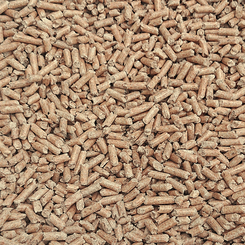 Pellets per pallet (80 zakken)
